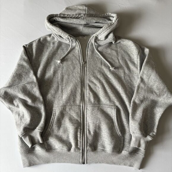 Cotton:On Classic Zip-Through Hoodie Relaxed Sweatshirt Great Size M - Picture 1 of 3
